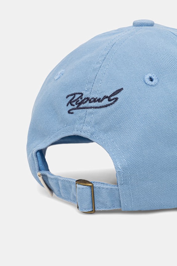 Akcesoria Rip Curl czapka z daszkiem damska bawełniana 04QWHE niebieski
