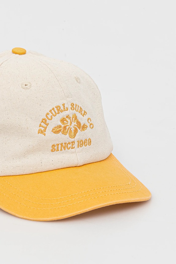 Rip Curl czapka z daszkiem bawełniana 05SWHE pomarańczowy SS25