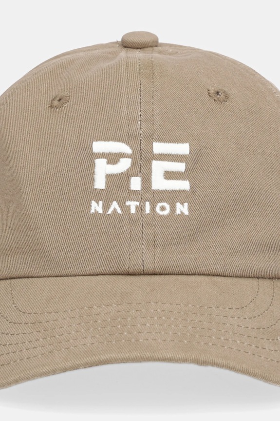 Βαμβακερό καπέλο του μπέιζμπολ P.E Nation Heads Up 251A299 καφέ SS26