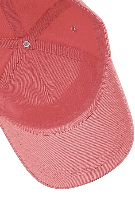 Calvin Klein Jeans czapka z daszkiem bawełniana dziecięca różowy IU0IU00663.G.PPYA