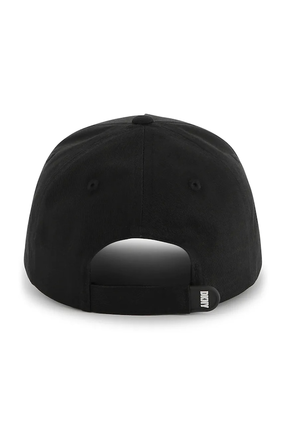 Dkny cappello con visiera in cotone bambini D62094 nero
