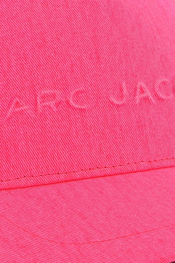 Marc Jacobs cappello con visiera in cotone bambini rosa W60561