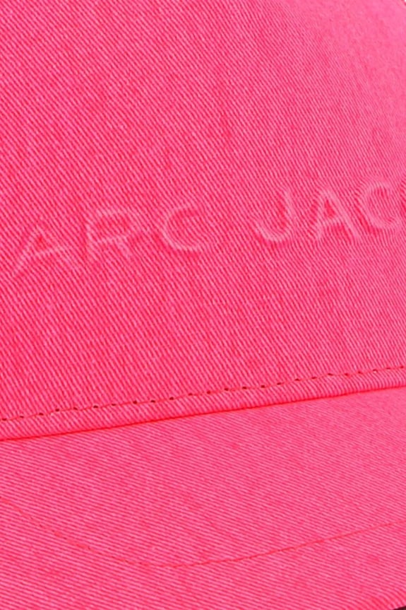 Marc Jacobs cappello con visiera in cotone bambini rosa W60561