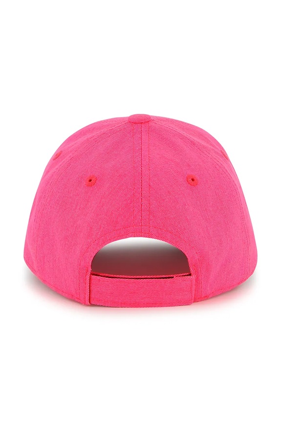 Marc Jacobs cappello con visiera in cotone bambini W60561 rosa