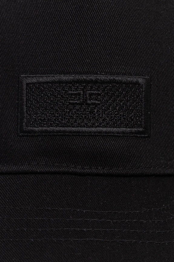 Elisabetta Franchi cappello con visiera in cotone bambini EFCP027.C.CA010 nero SS25