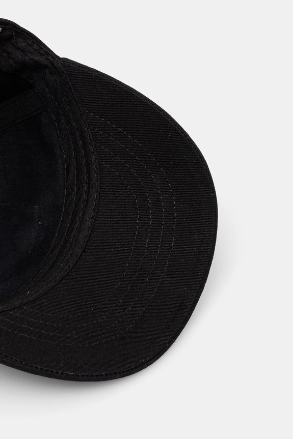 Elisabetta Franchi cappello con visiera in cotone bambini nero EFCP027.C.CA010