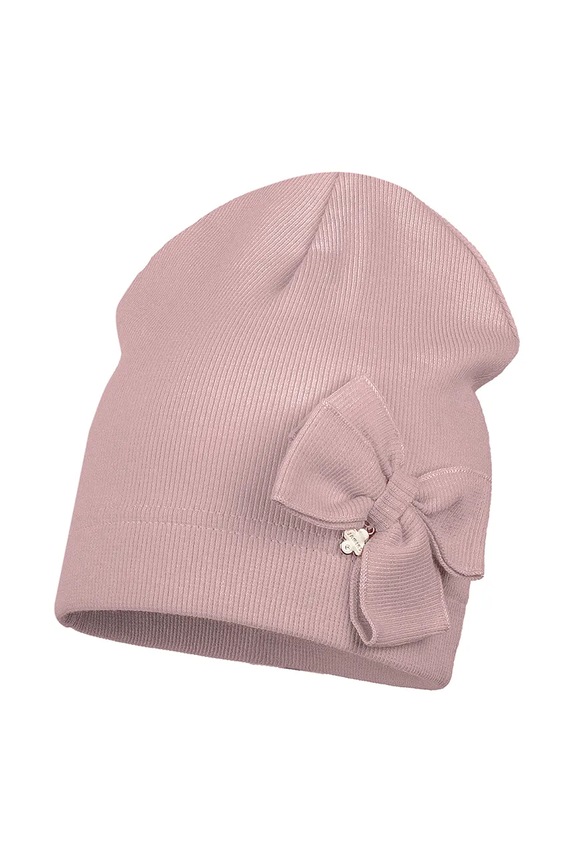 Jamiks czapka dziecięca CANDI CANDI.Nak.glow.JWH128.G fioletowy SS25