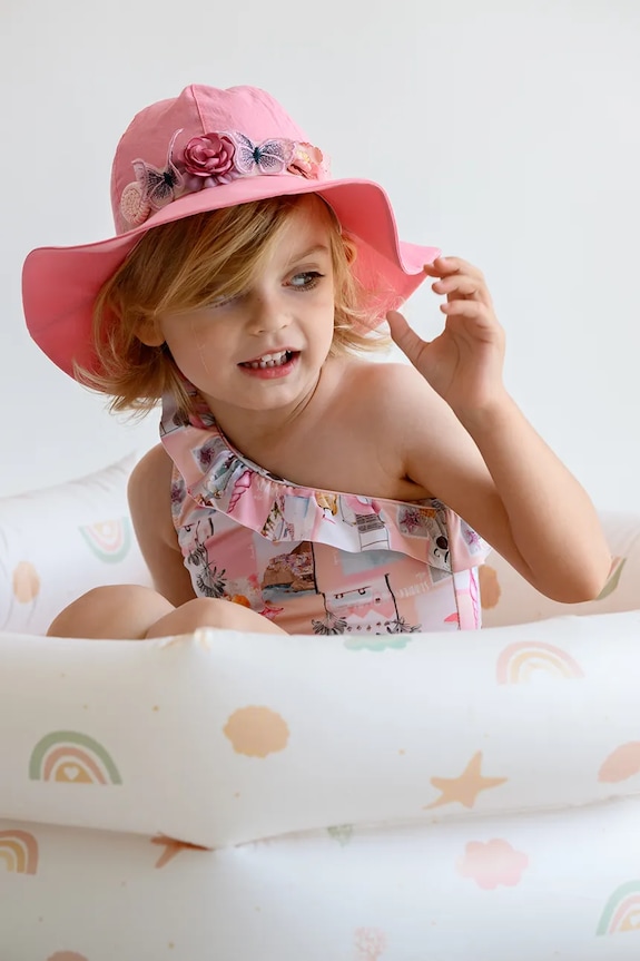 BIMBA Jamiks cappello in cotone bambino/a GEMMA GEMMA.Nakr.glo.JLH104.G rosa