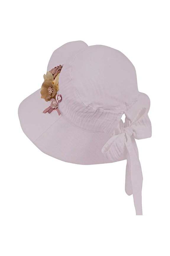 Παιδικό βαμβακερό καπέλο Jamiks JAGIENKA JAGIENKA.o.Nak.JLH081.G μωβ SS25