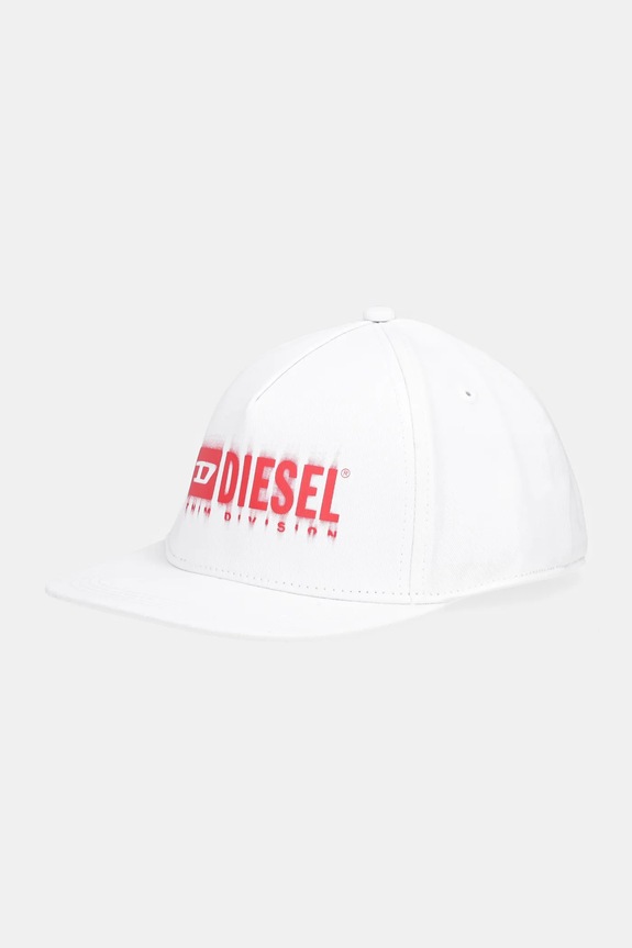 Diesel șapcă din bumbac pentru copii FPRITTIL HAT bumbac alb J01908