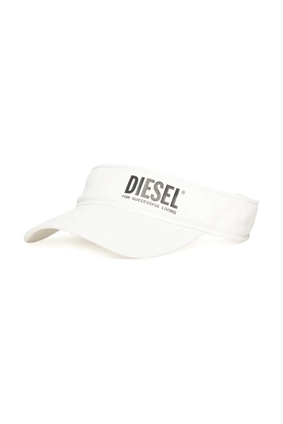Diesel gyermek pamut siltes sapka FDELS HAT nyomtatásos fehér J02126
