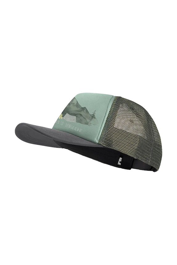 Jack Wolfskin czapka z daszkiem dziecięca ANIMAL MESH CAP K 1908565 zielony SS26