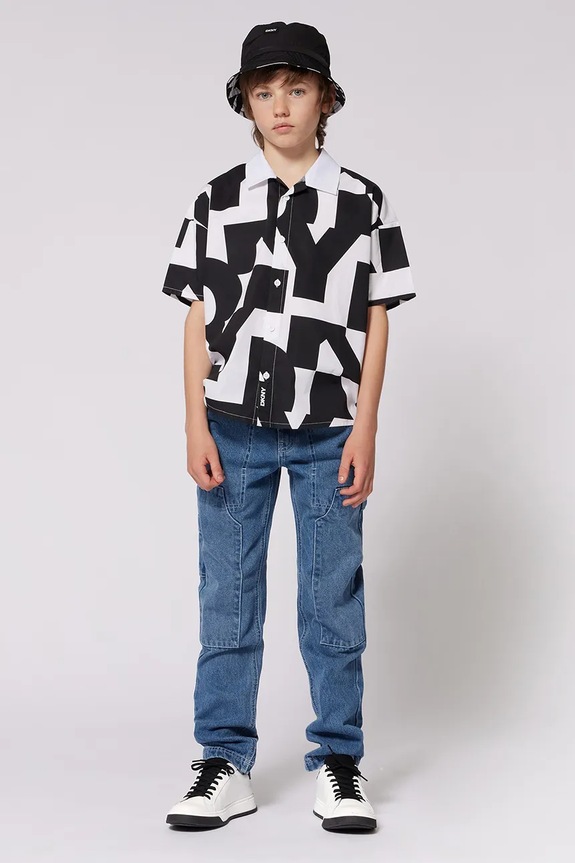 Dkny kapelusz dwustronny dziecięcy D62101