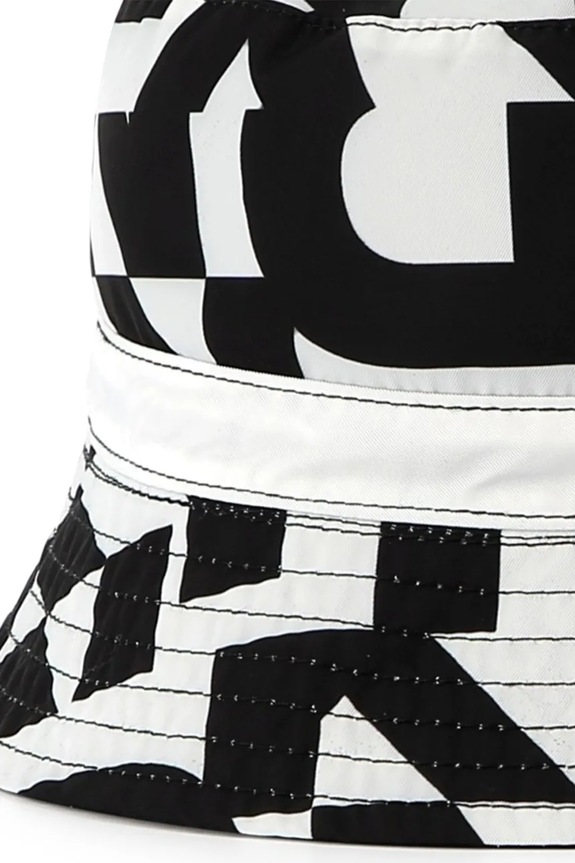 Dkny kapelusz dwustronny dziecięcy D62101 czarny