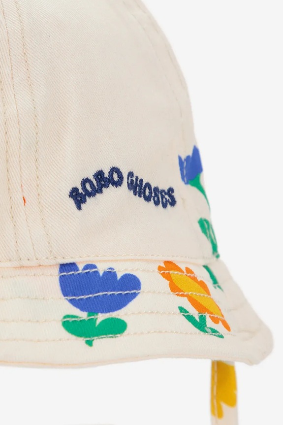 BIMBA Bobo Choses cappello in cotone bambino/a Garden Party 125AH005 beige