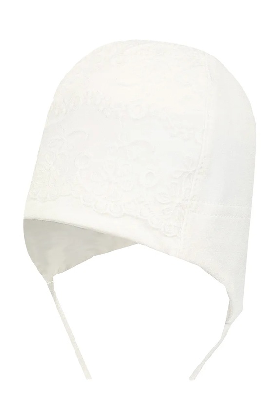 Jamiks czapka niemowlęca PORTA PORTA.Nakr.glo.JWH086.K biały SS25