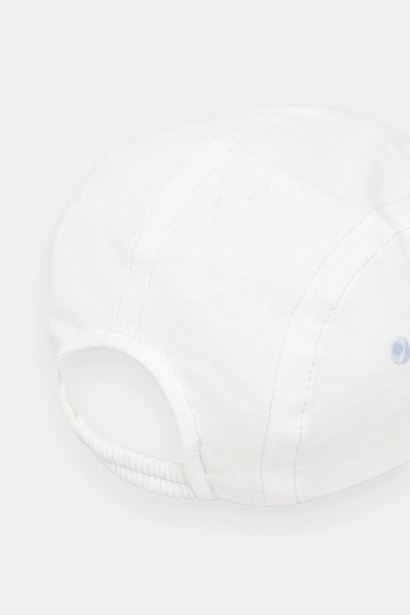 BIMBA United Colors of Benetton cappello con visiera in cotone bambini 69G7AA00X.W.Seasonal bianco