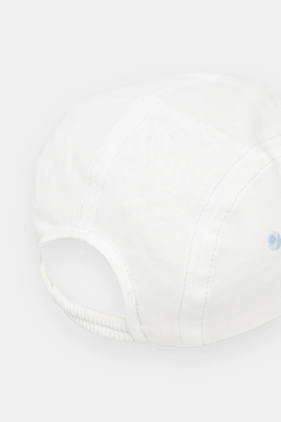 BIMBA United Colors of Benetton cappello con visiera in cotone bambini 69G7AA00X.W.Seasonal bianco