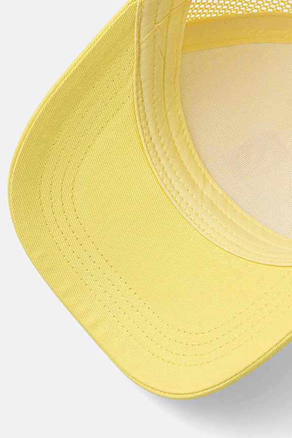 Otroška baseball kapa United Colors of Benetton rumena 6XJNCA02L.G.Seasonal