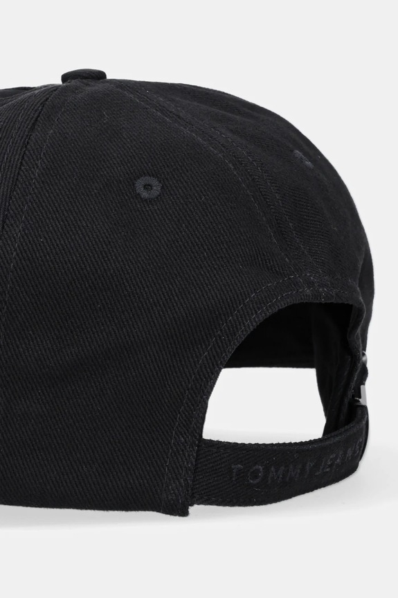 Doplnky Bavlnená šiltovka Tommy Jeans AM0AM13318 čierna