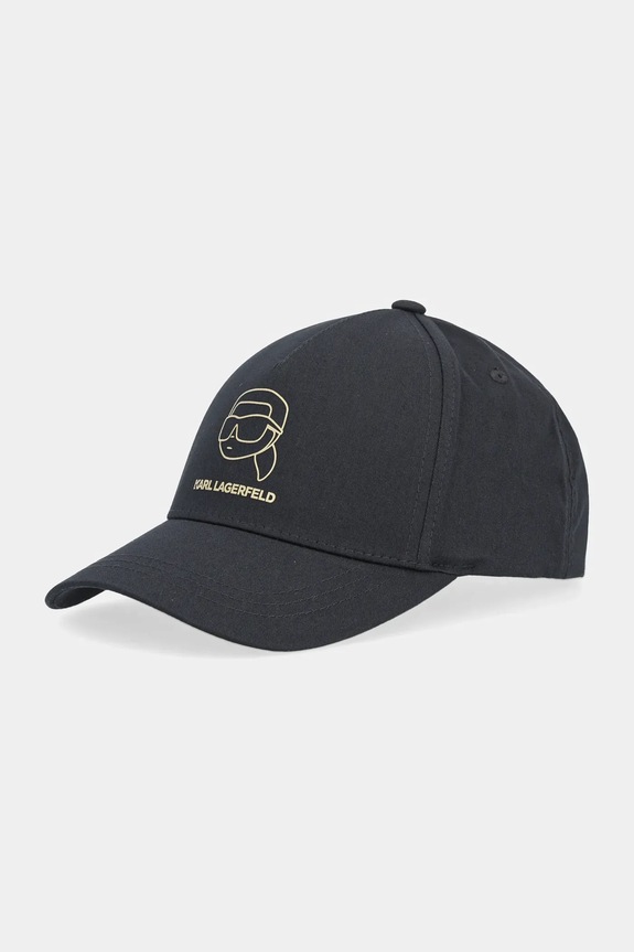 Karl Lagerfeld czapka z daszkiem pozostałe czarny 805605.551123