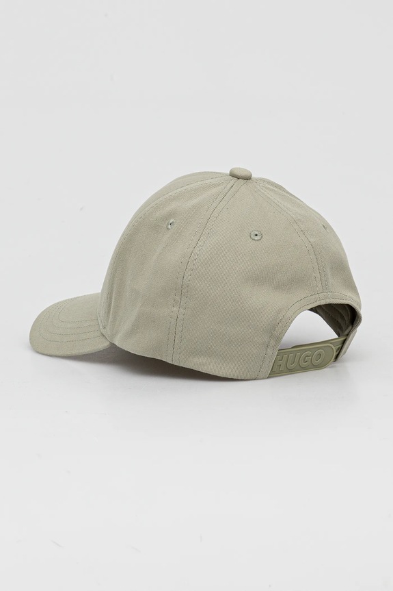HUGO pamut baseball sapka 50533409 zöld SS25