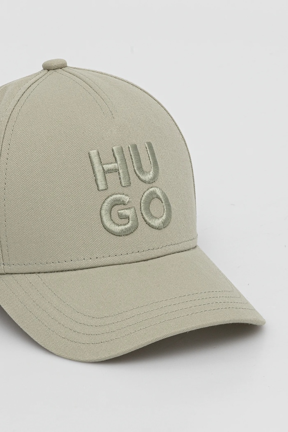 HUGO pamut baseball sapka 50533409 zöld