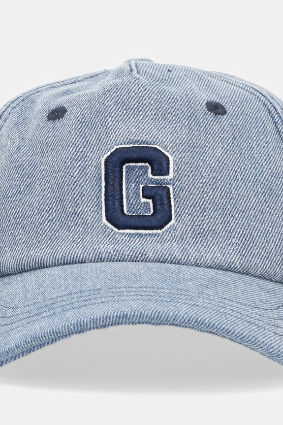 Guess Jeans czapka z daszkiem bawełniana M5RZ16.WF8V1 niebieski SS25