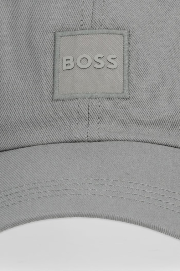 BOSS Orange czapka bejsbolówka męska bawełniana Derrel-PL 50535555 zielony SS26
