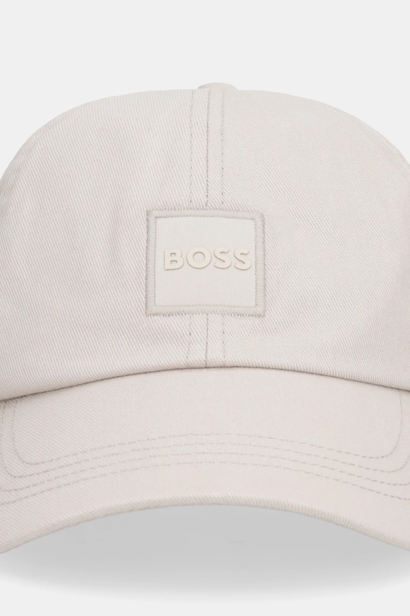 Pamučna kapa sa šiltom BOSS Orange 50535555 bež SS26