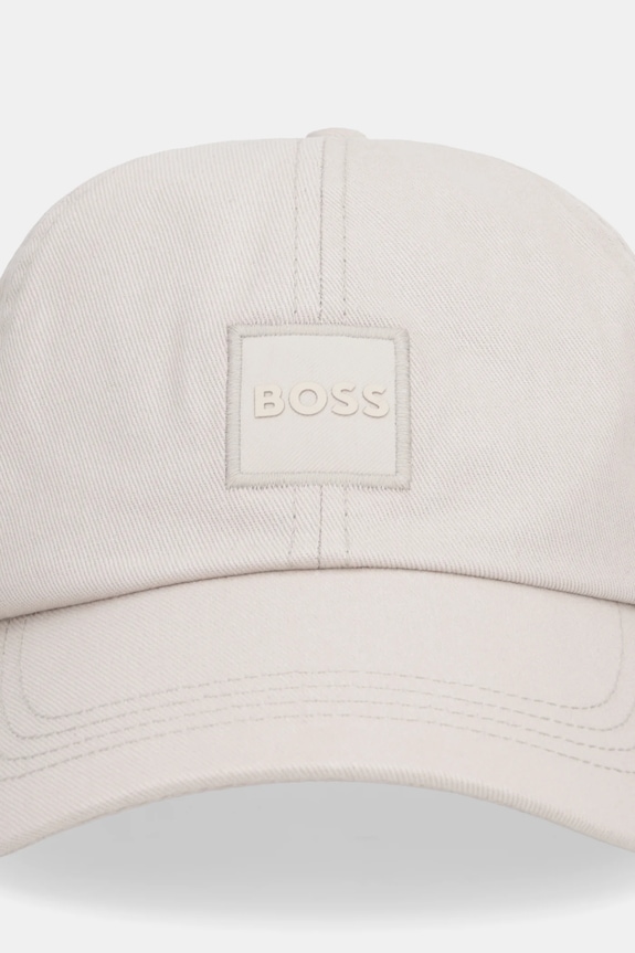 Βαμβακερό καπέλο του μπέιζμπολ BOSS Orange 50535555 μπεζ SS26