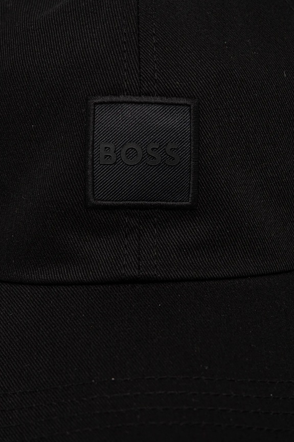 Bavlnená šiltovka BOSS Orange Derrel-PL 50535555 čierna SS26