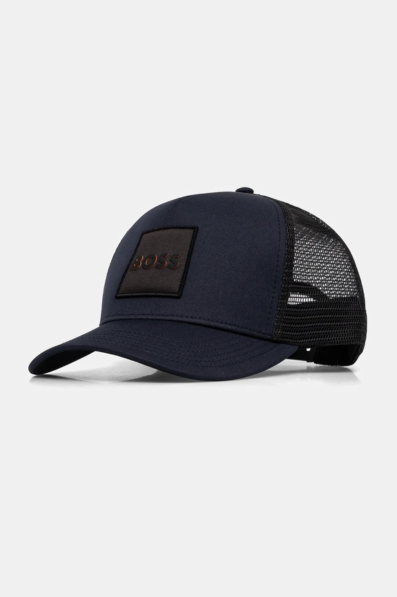 BOSS Orange šiltovka trucker pánska Elliot-PL ostatné tmavomodrá 50535622