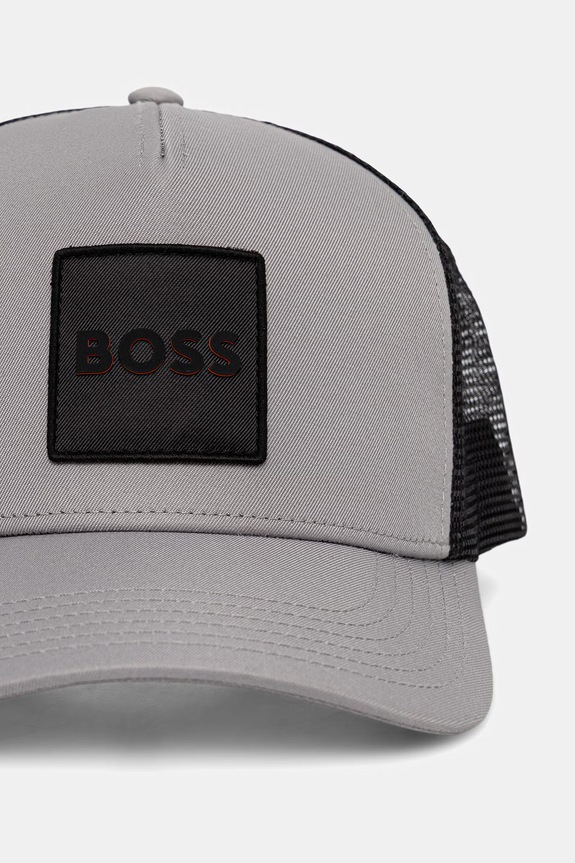 BOSS Orange trucker cap muška Elliot-PL 50535622 siva SS26