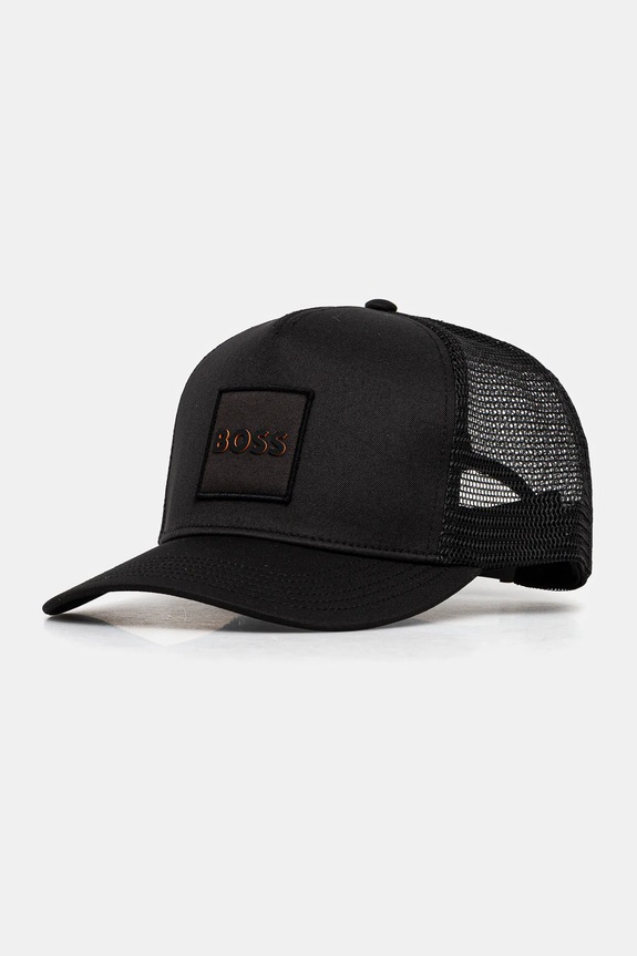 BOSS Orange șapcă trucker masculină Elliot-PL altele negru 50535622