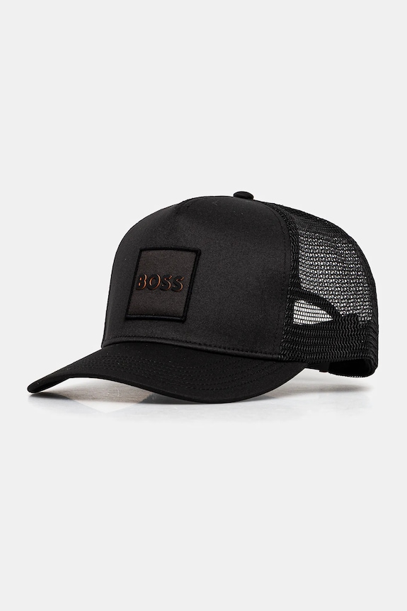 BOSS Orange șapcă trucker masculină Elliot-PL altele negru 50535622