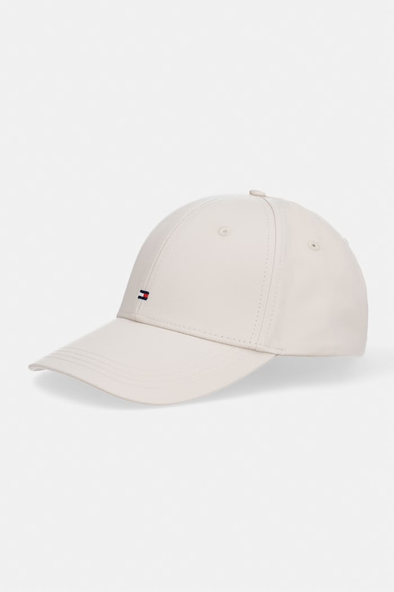 Tommy Hilfiger șapcă de baseball pentru bărbați din bumbac bej AM0AM13008