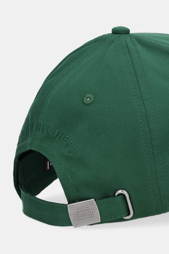 Accesorii Tommy Hilfiger șapcă de baseball pentru bărbați din bumbac AM0AM13008 verde