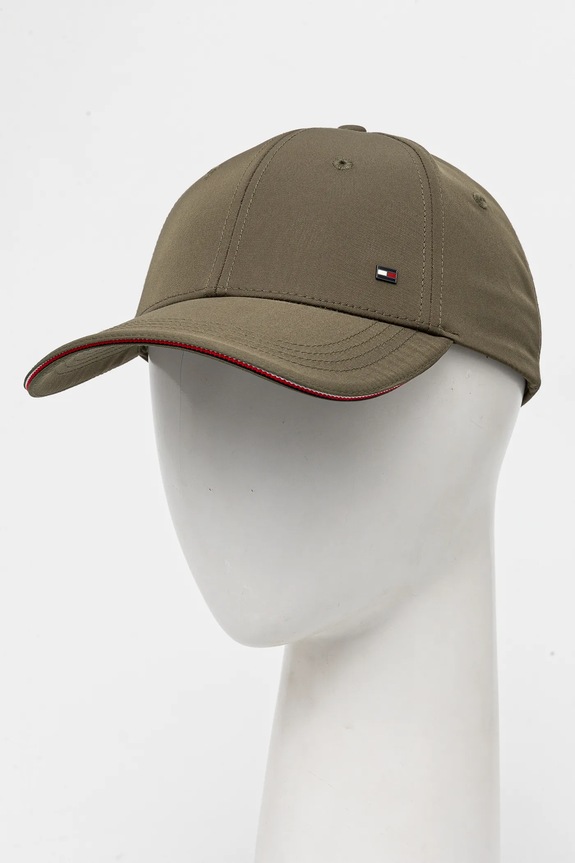 Шапка с козирка Tommy Hilfiger зелен AM0AM13336