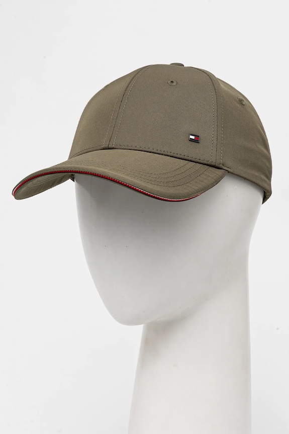 Шапка с козирка Tommy Hilfiger зелен AM0AM13336