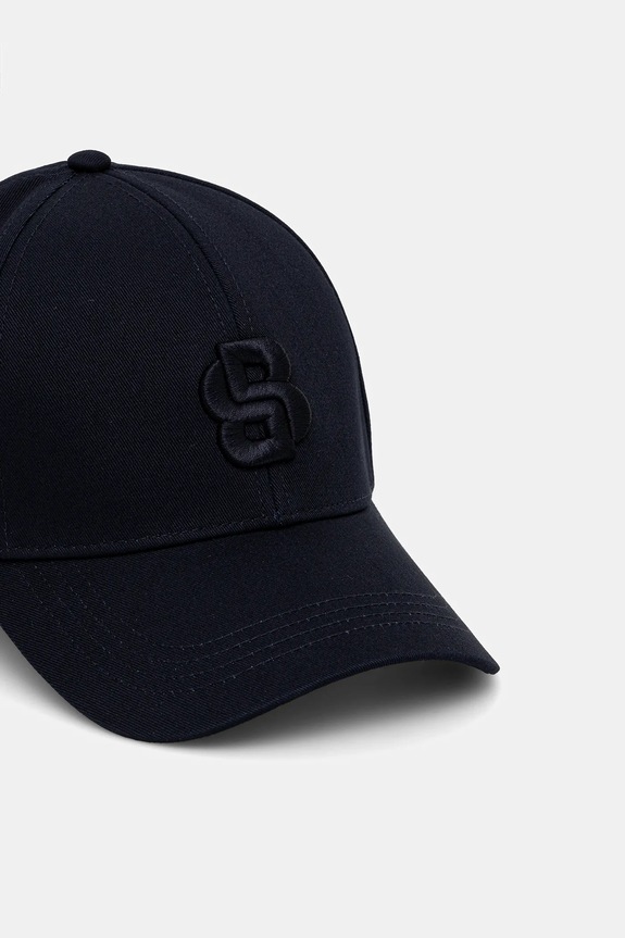 BOSS Baseballová čepice pánská bavlněná Zed-B-Icon 50533299 námořnická modř SS26