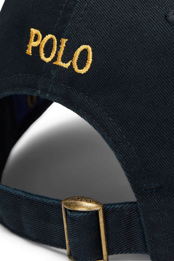 Accesorii Polo Ralph Lauren șapcă de baseball din bumbac 710903105 negru