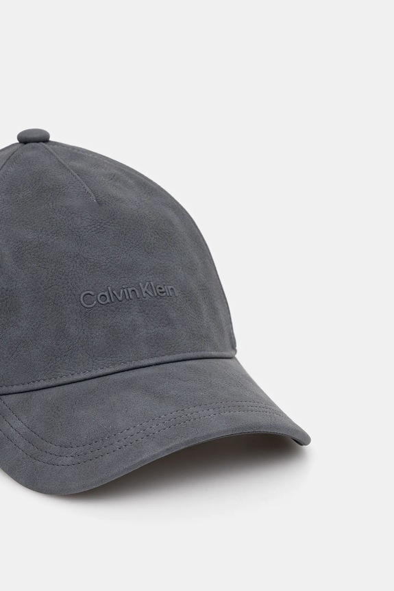 Šiltovka Calvin Klein K50K512632 sivá SS25