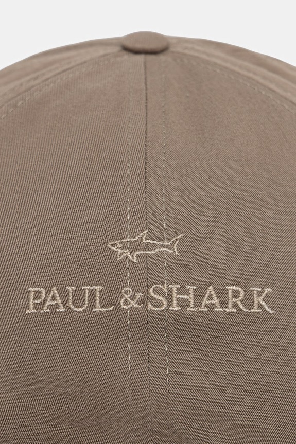 Paul&Shark kšiltovka dámská bavlněná 25417119 béžová SS26