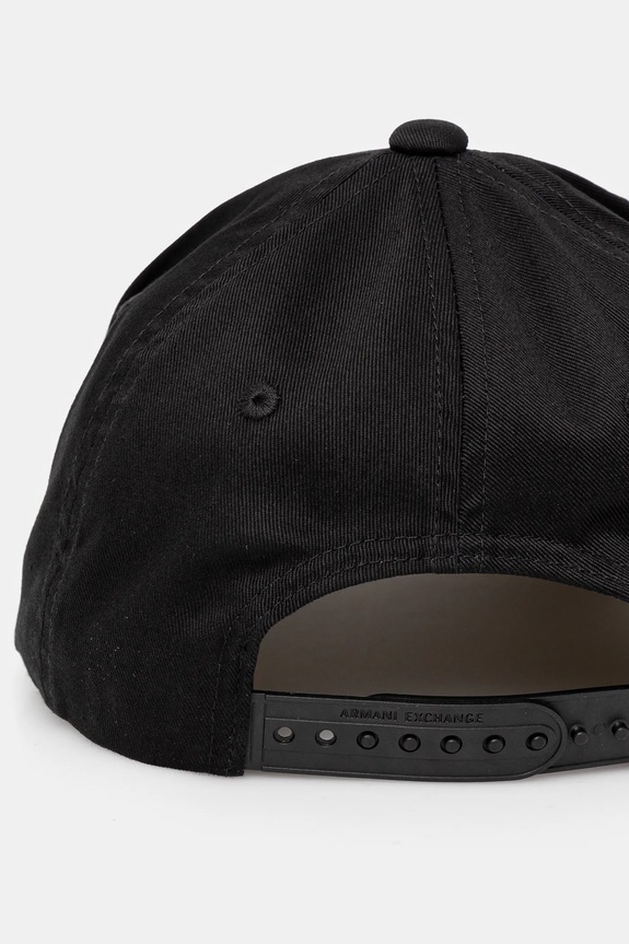Pamučna kapa sa šiltom Armani Exchange XM000811.AF13343.NOS crna AA00