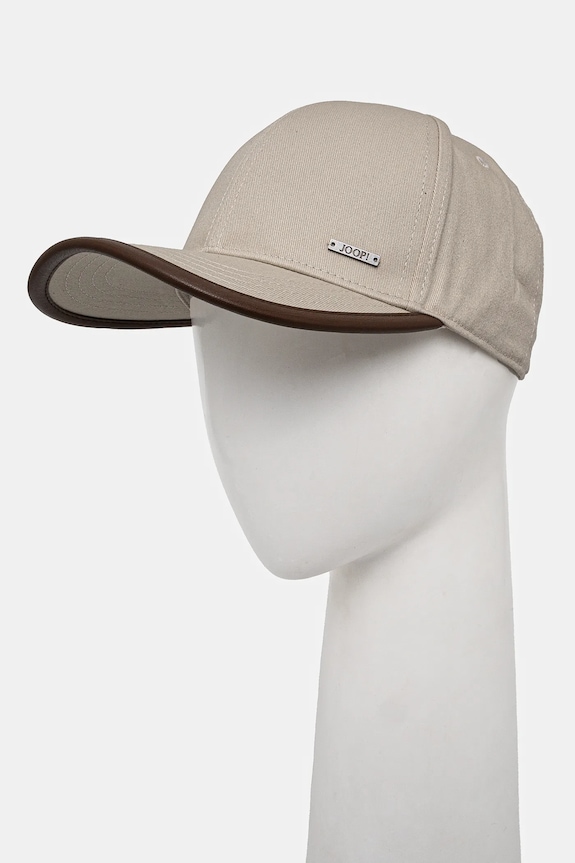 Joop! șapcă de baseball din bumbac bumbac bej 30045190