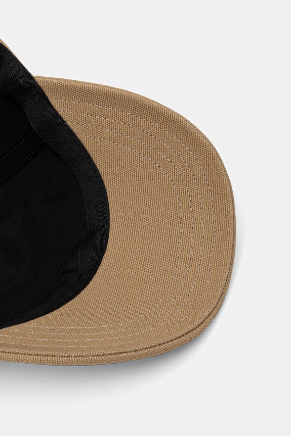 A.P.C. berretto da baseball in cotone casquette charlie beige COGYX.M24069