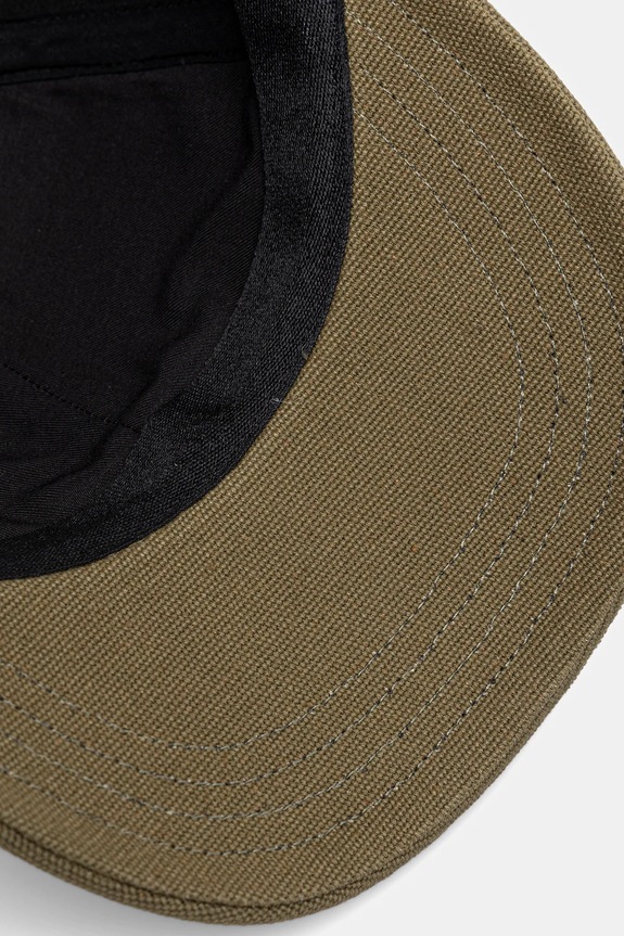 Βαμβακερό καπέλο του μπέιζμπολ A.P.C. casquette charlie πράσινο COGYX.M24069
