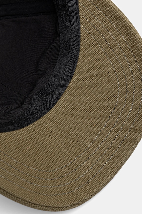 Βαμβακερό καπέλο του μπέιζμπολ A.P.C. casquette charlie πράσινο COGYX.M24069