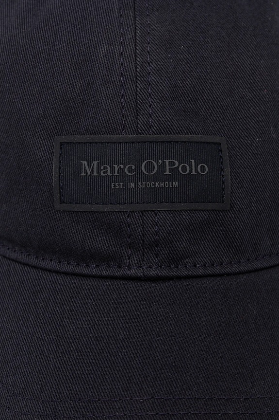 Bavlněná baseballová čepice Marc O'Polo 520803801008 námořnická modř SS25